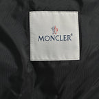 Black Nylon Contrast Zip Hooded - Men's