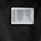 Black Nylon Contrast Zip Hooded - Men's