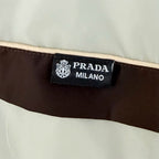 Cream Jersey Contrast Stripe Track - Men's