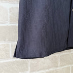 Navy Cotton Camp Collar Short-Sleeve - Men's