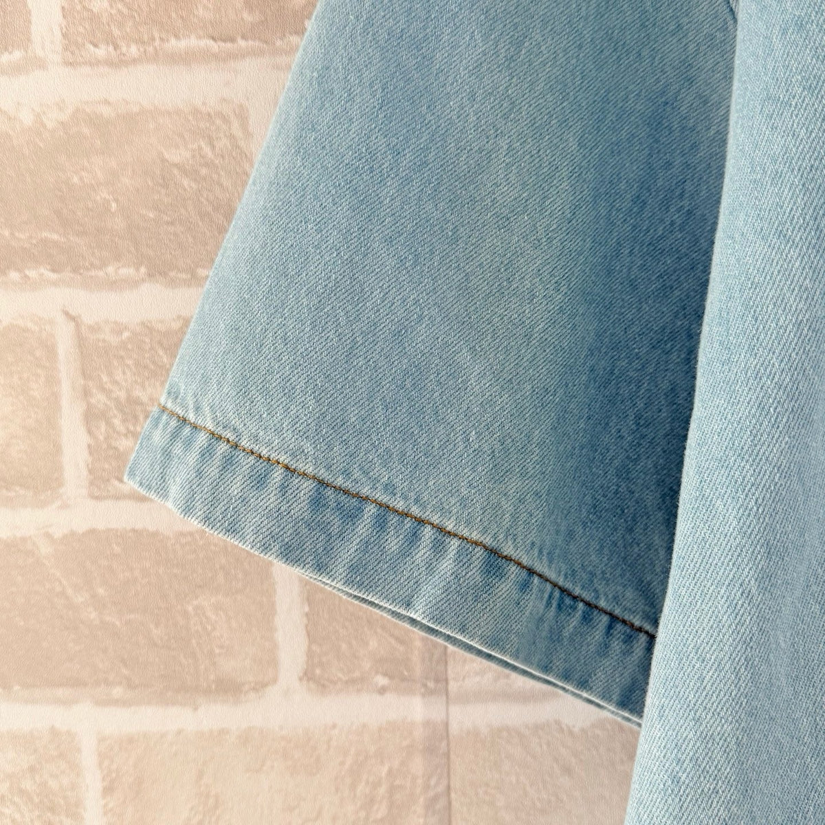 Blue Denim Anagram Short-Sleeve - Men's