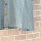 Blue Denim Anagram Short-Sleeve - Men's