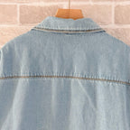 Blue Denim Anagram Short-Sleeve - Men's