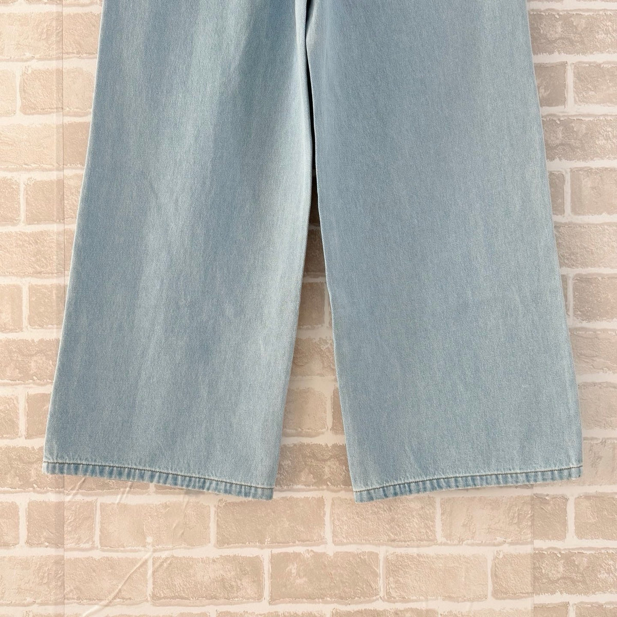 Blue Denim Elasticated Wide-Leg - Men's