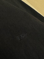 Navy Wool Stand Collar Blouson - Men's