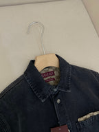 Black Denim Pocket Long-Sleeve - Men's