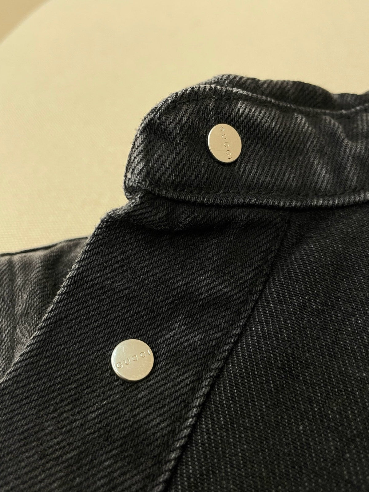 Black Denim Pocket Long-Sleeve - Men's