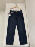 Navy Denim Plain Straight - Women's