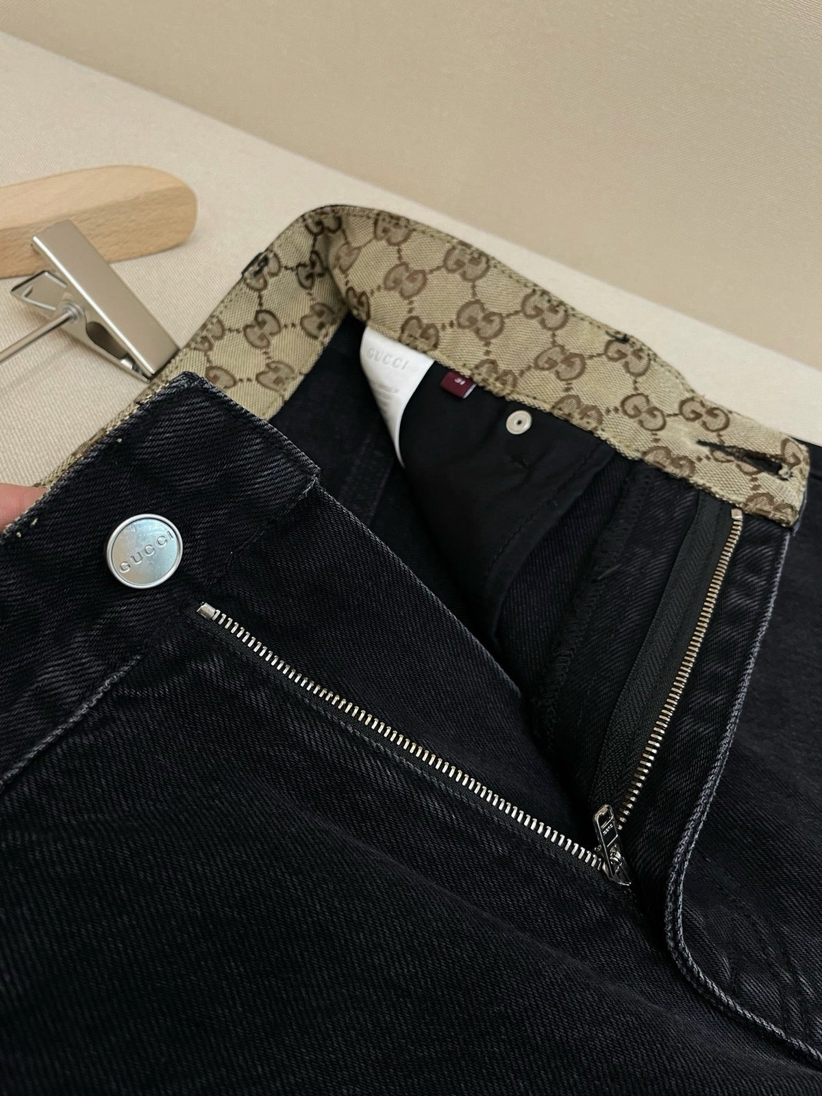 Navy Denim Plain Straight - Women's