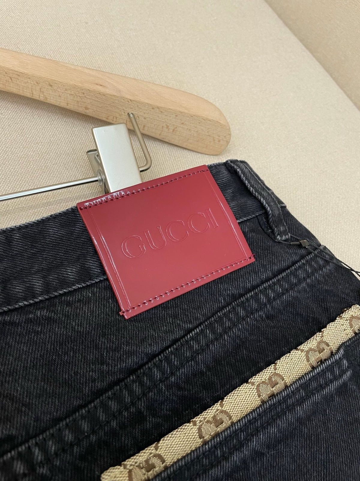 Navy Denim Plain Straight - Women's
