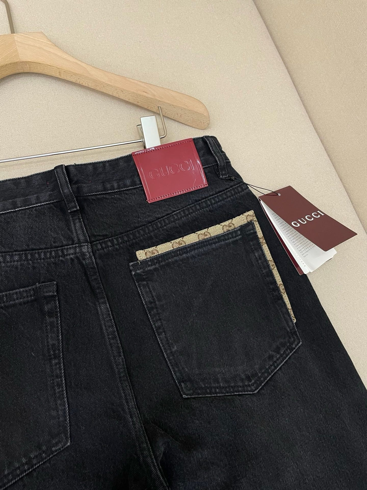 Navy Denim Plain Straight - Women's