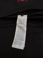 Black Nylon Plain Hooded - Men's