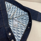 Blue Denim Plain Trucker - Men's