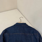 Blue Denim Plain Trucker - Men's