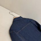 Blue Denim Plain Trucker - Men's