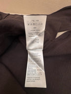 Brown Wool Plain Shirt Jacket - Men's