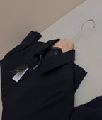 Navy Cotton Plain Blouson - Men's