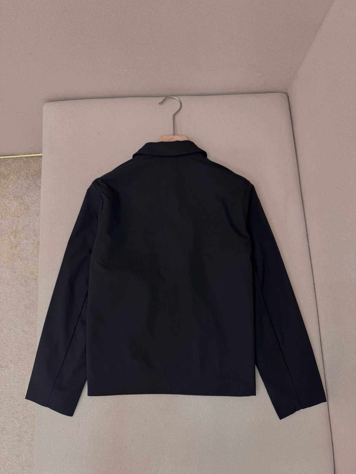 Navy Cotton Plain Blouson - Men's