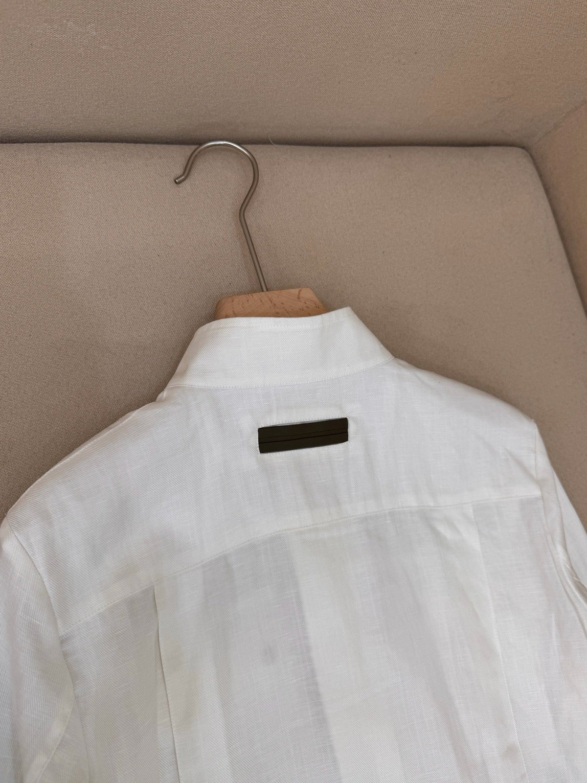 Brown Nylon Plain Field - Men's