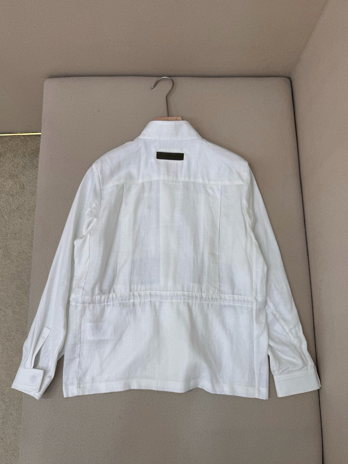 Brown Nylon Plain Field - Men's