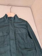 Brown Nylon Plain Field - Men's