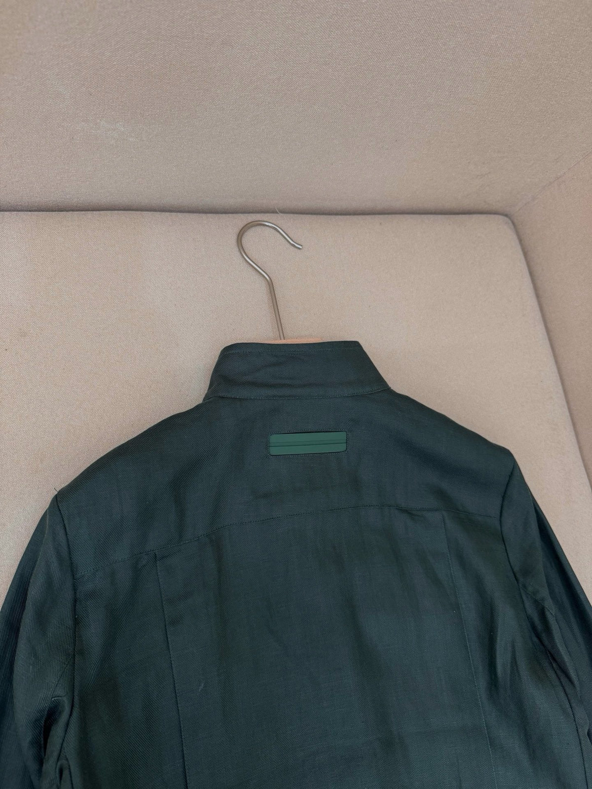 Brown Nylon Plain Field - Men's