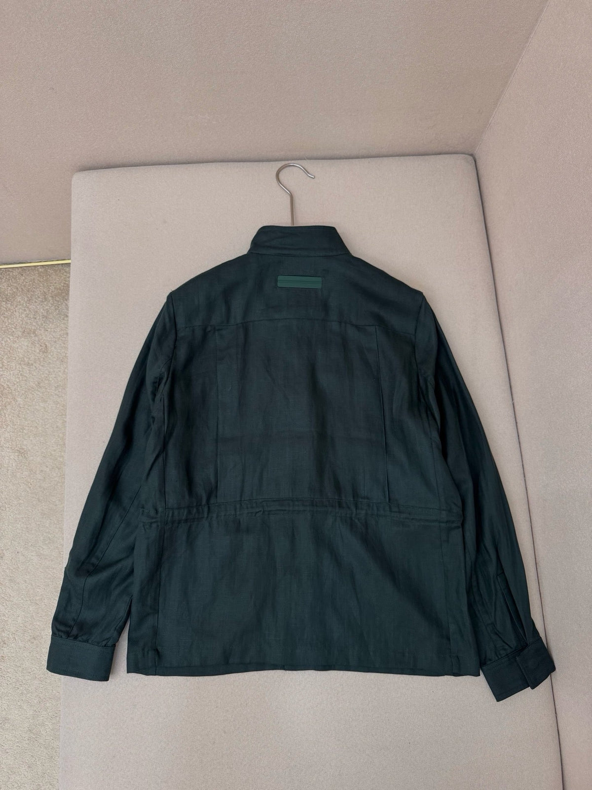 Brown Nylon Plain Field - Men's