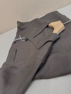 Brown Cotton Camp Collar Short-Sleeve - Men's