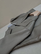 Brown Cotton Camp Collar Short-Sleeve - Men's