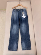 Blue Denim Washed Straight - Men's