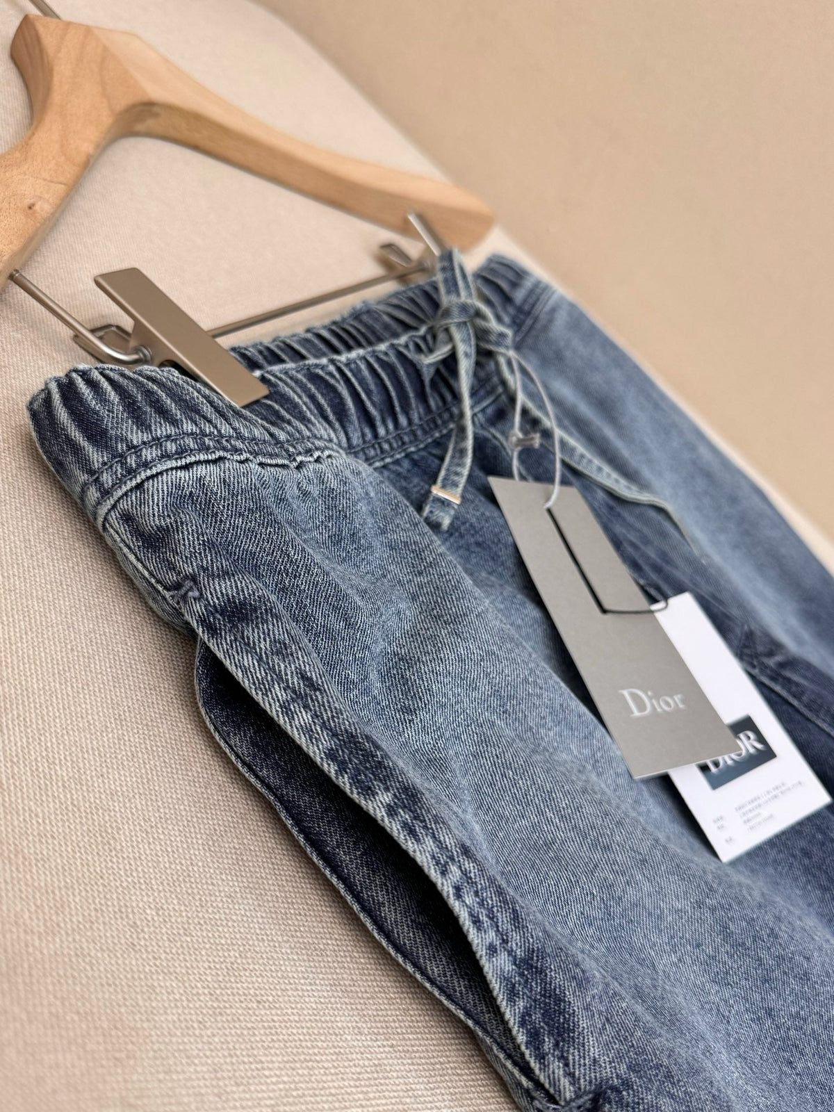 Blue Denim Washed Straight - Men's