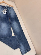 Blue Denim Washed Straight - Men's