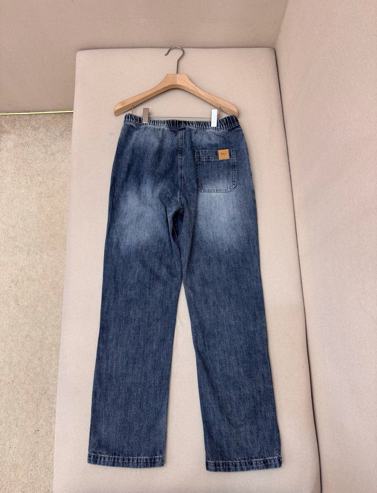 Blue Denim Washed Straight - Men's