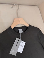 Navy Knit Plain Short-Sleeve - Men's
