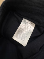 Navy Cotton Drawstring Wide-Leg - Men's