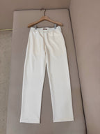 Navy Cotton Drawstring Wide-Leg - Men's