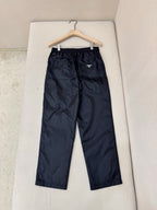 Navy Nylon Plain Straight - Men's