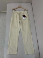 Navy Cotton Plain Straight - Men's