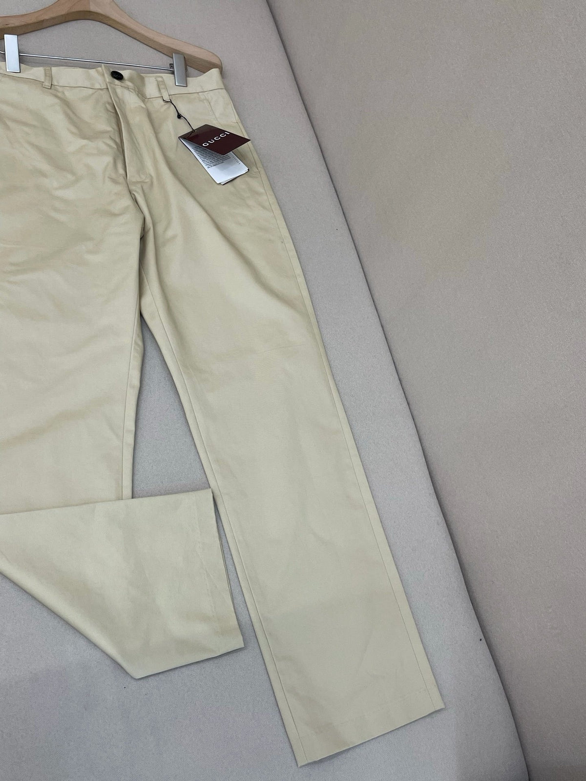 Navy Cotton Plain Straight - Men's