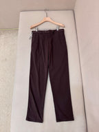 Navy Cotton Plain Straight - Men's