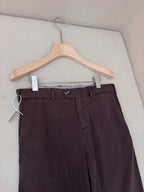 Navy Cotton Plain Straight - Men's