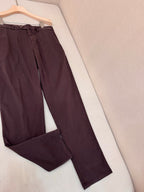 Navy Cotton Plain Straight - Men's