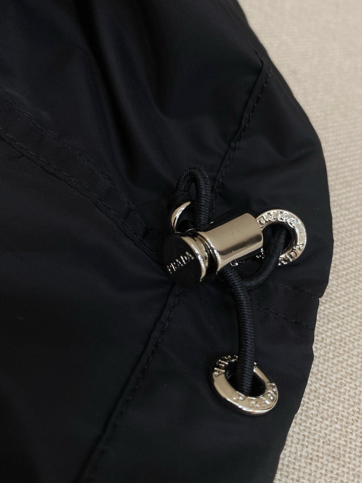 Navy Nylon Short-Sleeve Shirt Jacket - Men's