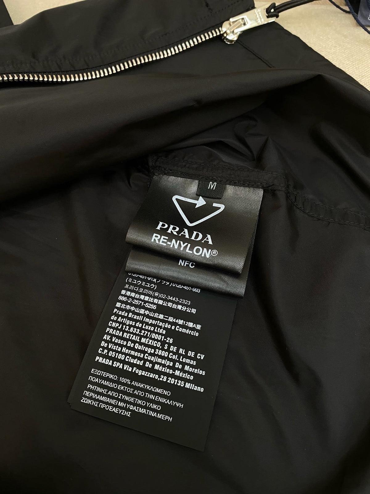 Navy Nylon Short-Sleeve Shirt Jacket - Men's