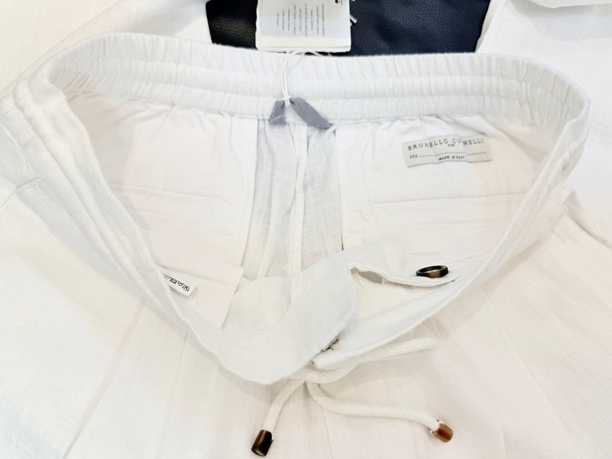 Black Cotton Plain Straight - Men's