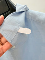 Navy Cotton Plain Long-Sleeve - Men's
