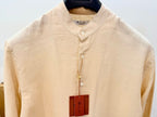 Navy Cotton Slim Long-Sleeve - Men's