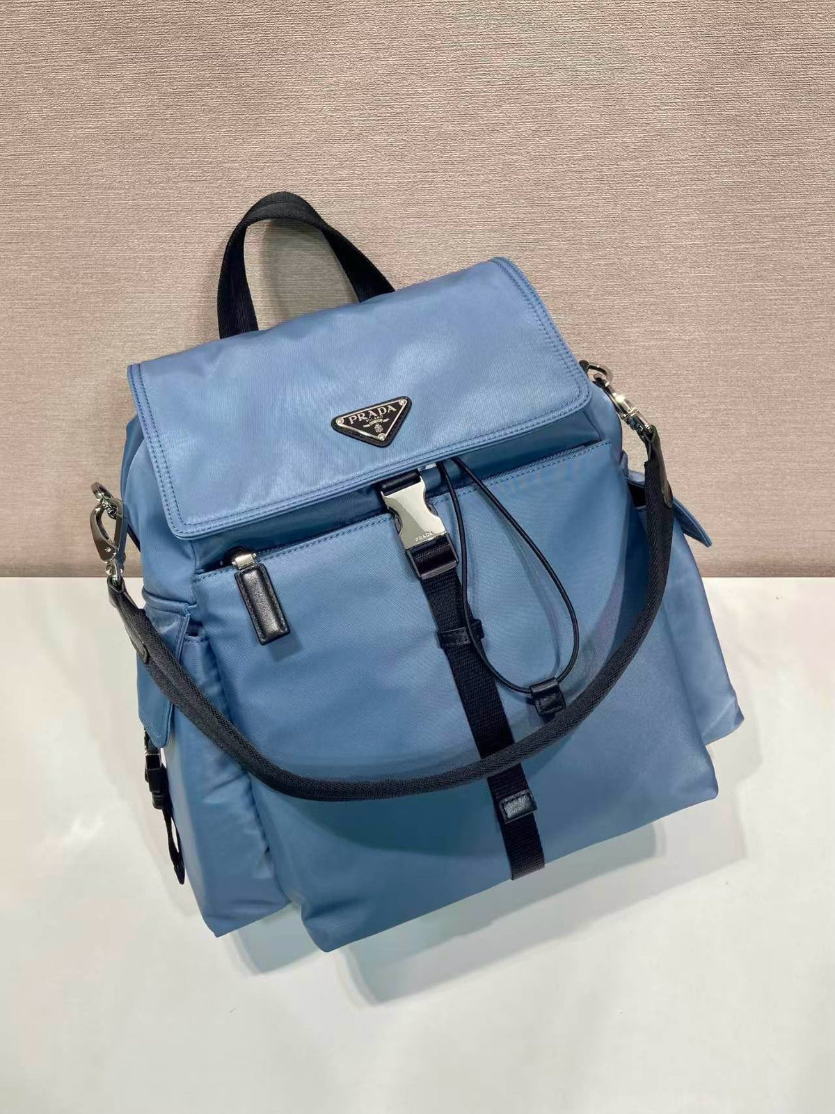 Light Blue Backpack
