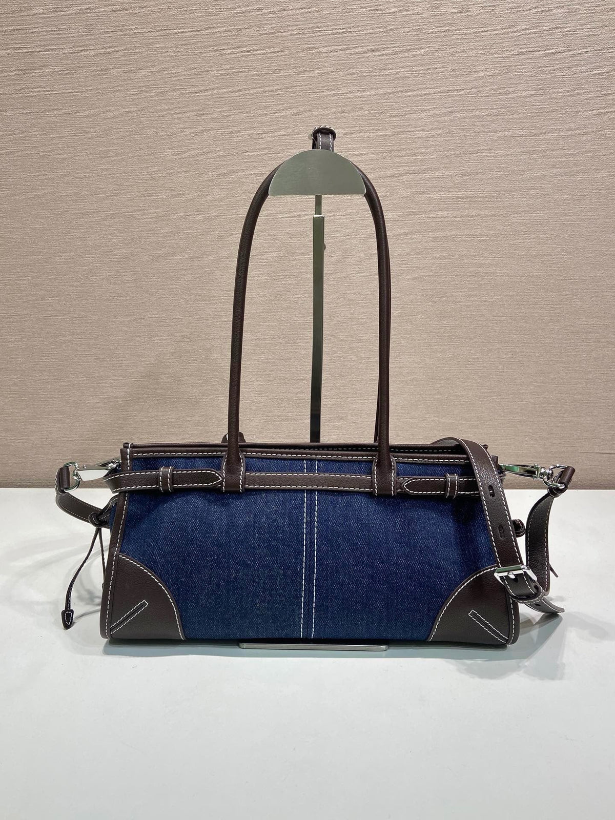 Blue Shoulder Bag
