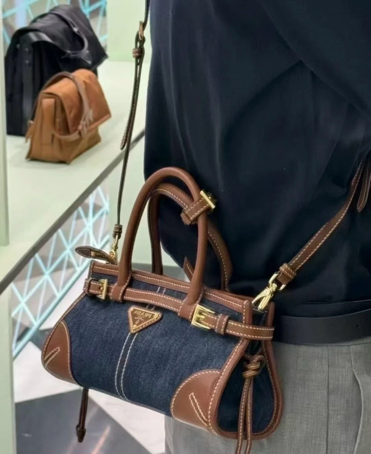 Multicolour Shoulder Bag